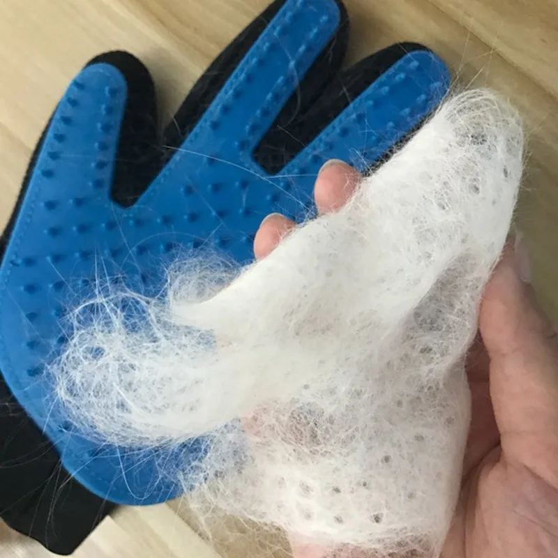 Pet Glove Cat Grooming Glove C - Rubber Glove Cleaning ulasan dan harga