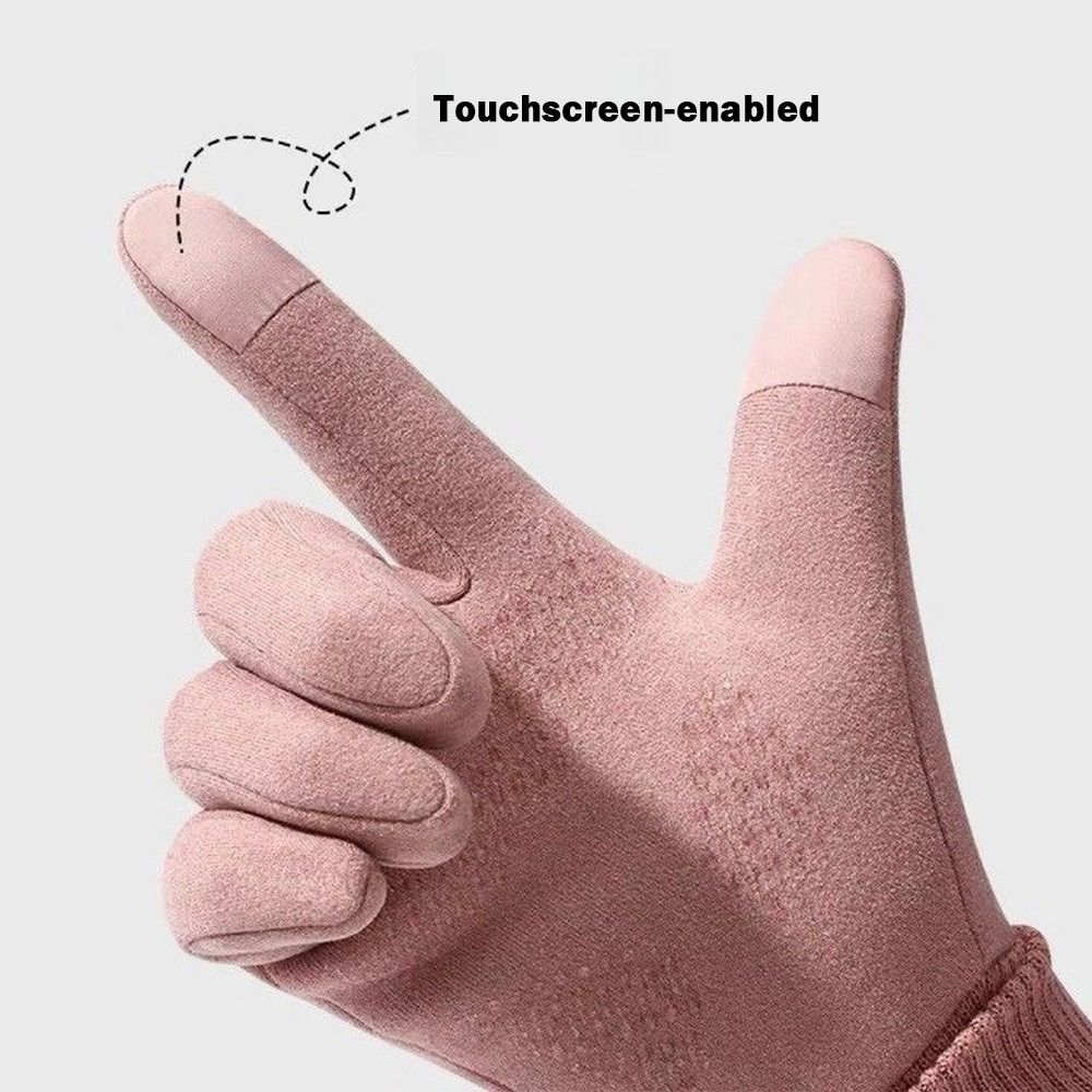 Driving Mittens Fleece Lining  - Leather Driving Glove ulasan dan harga